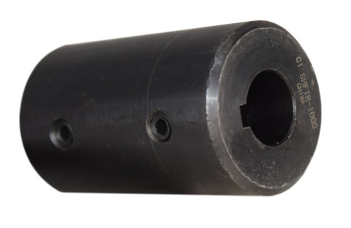 Solid shaft coupler w - 5/8",